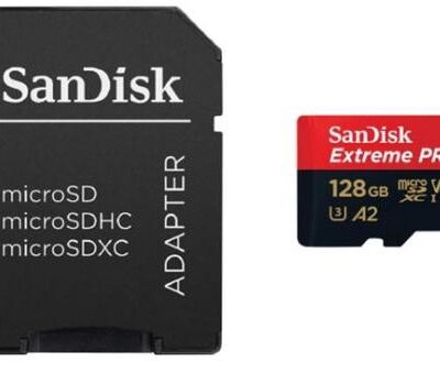 Black Friday 2022 Card de memorie SanDisk Extreme PRO SDSQXCD-128G-GN6MA
