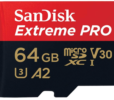Black Friday 2022 Card de memorie SanDisk Extreme PRO SDSQXCU-064G-GN6MA