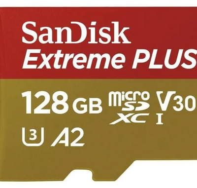 Black Friday Card de memorie SanDisk Extreme Plus SDSQXBD-128G-GN6MA