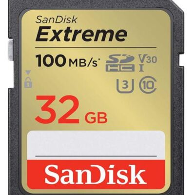 Black Friday 2022 Card de memorie SanDisk Extreme SDSDXVT-032G-GNCIN