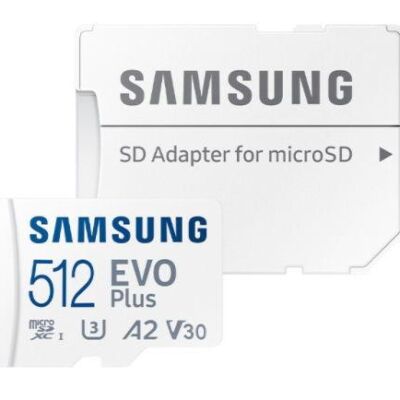 Black Friday Card memorie Samsung MB-MC512KA/EU EVO Plus (2021)