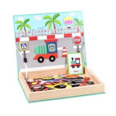 Black Friday 2022 Carte Magnetica Montessori - Mijloace de transport