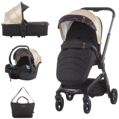 Black Friday 2022 Carucior Chipolino Emotion 3 in 1 gold