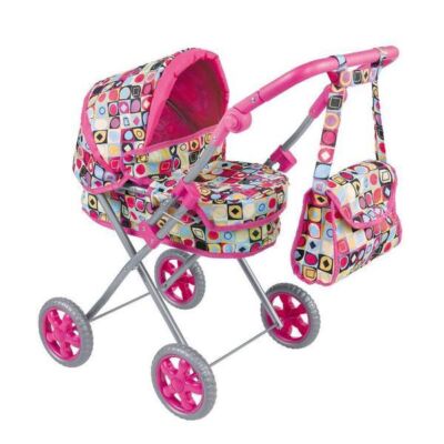 Black Friday 2025 Carucior Pentru Papusi Cu Maner Reversibil Tasha