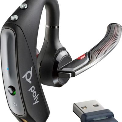 Black Friday 2022 Casca Bluetooth HP Poly Voyager 5200 UC + BT600 Dongle