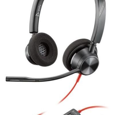 Black Friday 2022 Casti Stereo Poly Blackwire C3320-M