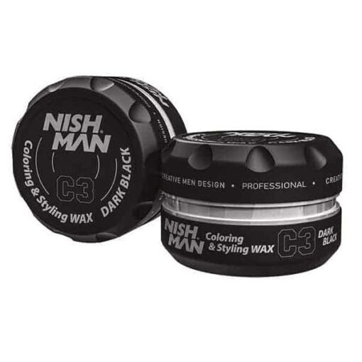 Black Friday 2022 Ceara de par colorata Nishman Coloring Wax C3 Dark Black