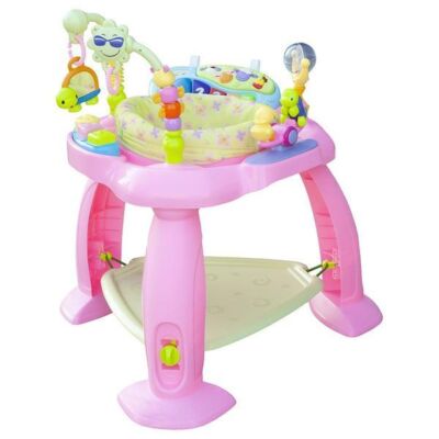Black Friday 2024 Centru de activitati cu trambulina Jump pentru fetite Hola Toys