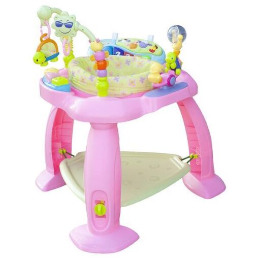 Black Friday 2024 Centru de activitati cu trambulina Jump pentru fetite Hola Toys