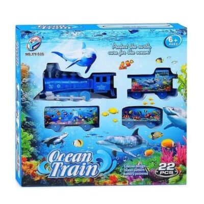 Black Friday 2022 Circuit cu Trenulet Electric Ocean Train