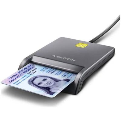 Black Friday Cititor de carduri de plata / carte de identitate Axagon FlatReader CRE-SM3T