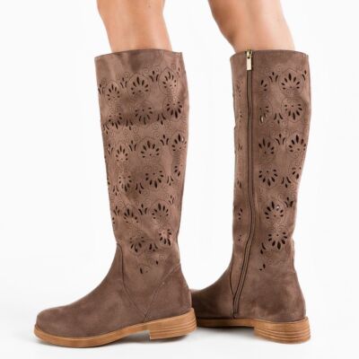 Black Friday Cizme dama Kavana Khaki