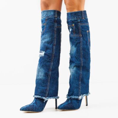 Black Friday Cizme dama Outback Albastre 2