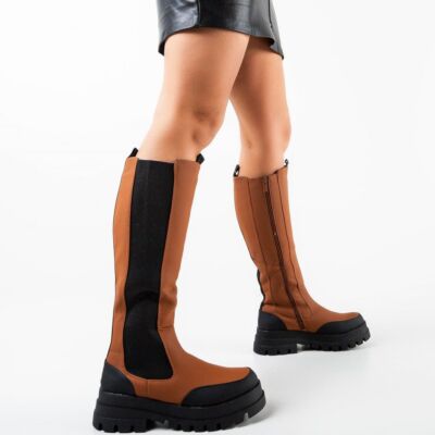 Black Friday Cizme dama Salter Camel