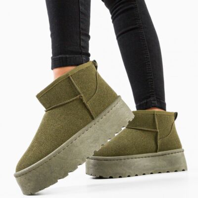 Black Friday Cizme tip UG Kalyne Verzi