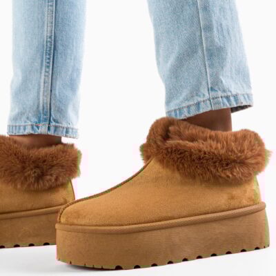 Black Friday Cizme tip Ug Gavin Camel