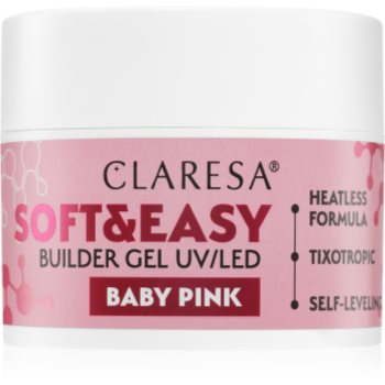 Black Friday 2022 Claresa Soft&Easy Builder Gel gel de bază pentru unghii