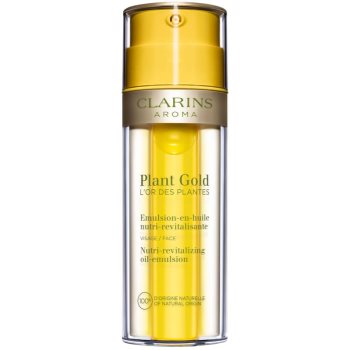 Black Friday 2022 Clarins Plant Gold Nutri-Revitalizing Oil-Emulsion ulei hranitor pentru piele 2 in 1