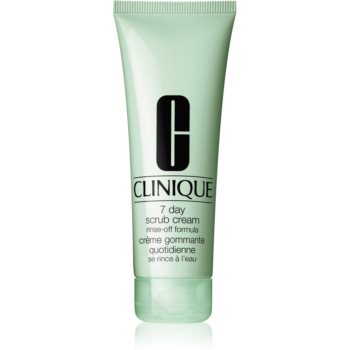 Black Friday 2022 Clinique 7 Day Scrub Cream Rinse-Off Formula exfoliant de curățare pentru utilizarea de zi cu zi