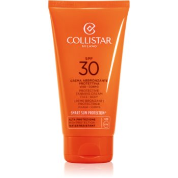 Black Friday Collistar Special Perfect Tan Ultra Protection Tanning Cream crema pentru protectie solara SPF 30