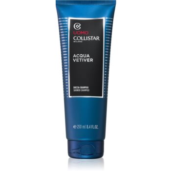 Black Friday 2022 Collistar Uomo Acqua Vetiver Shower Shampoo sampon gel dus pentru barbati