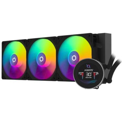 Black Friday Cooler CPU AQIRYS Hydra 360 AiO Black