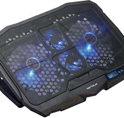 Black Friday 2022 Cooler Laptop Serioux NCP025 17.3inch (Negru)