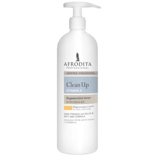 Black Friday 2022 Cosmetica Afrodita - Lotiune tonica hidratanta si regeneranta cu VITAMINA A 500 ml