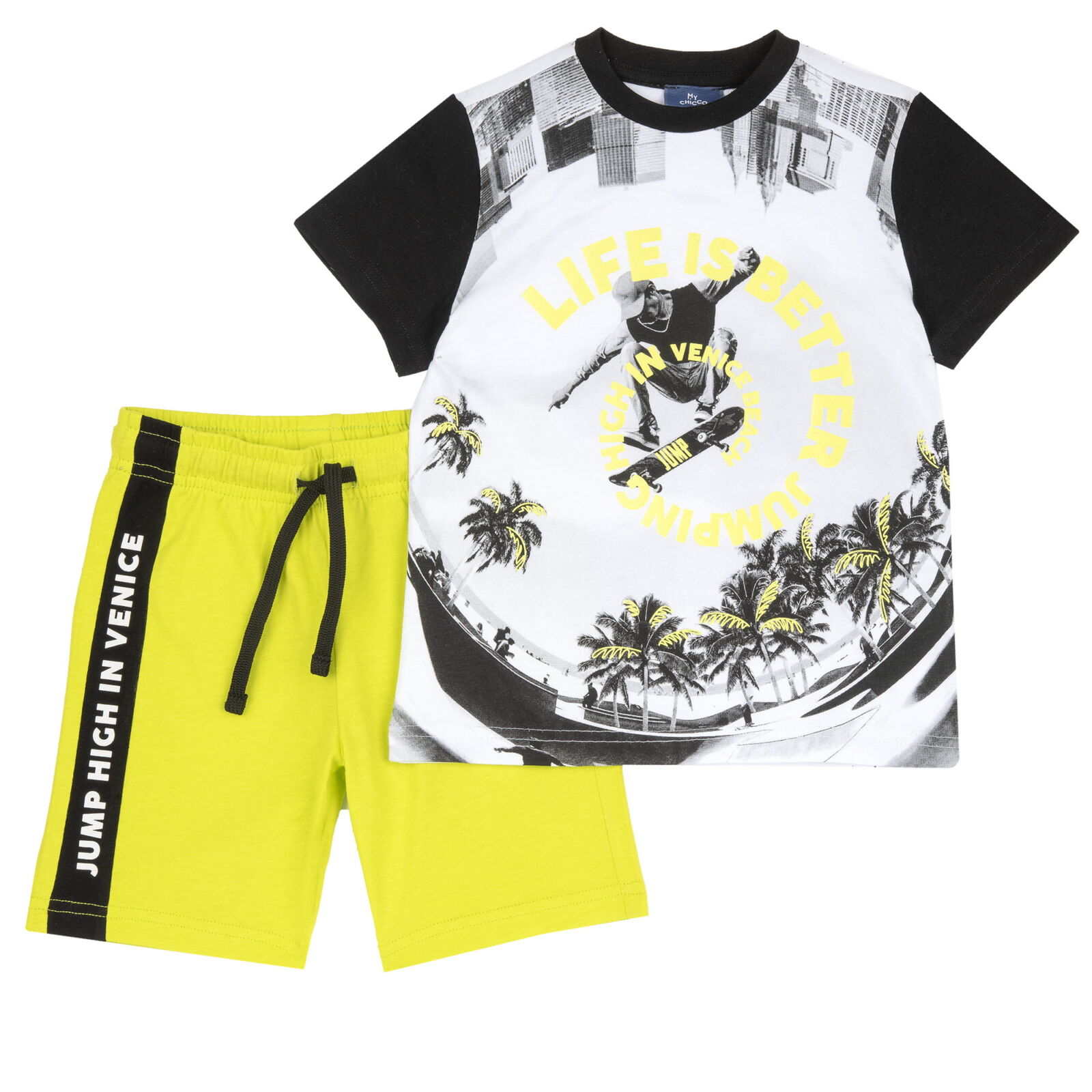 Black Friday 2025 Costum copii Chicco maieu si pantaloni