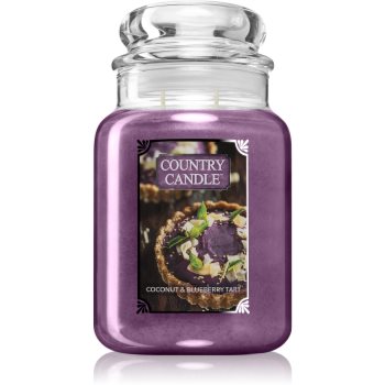Black Friday Country Candle Coconut & Blueberry Tart lumânare parfumată