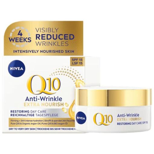 Black Friday 2022 Crema Antirid de Zi Extra Hidratare Q10 Power - Nivea Anti-Wrinkle Extra Nourish