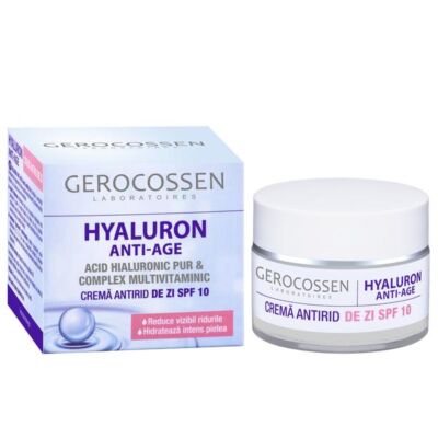 Black Friday 2022 Crema Antirid de Zi SPF 10 Hyaluron Anti-Age Gerocossen