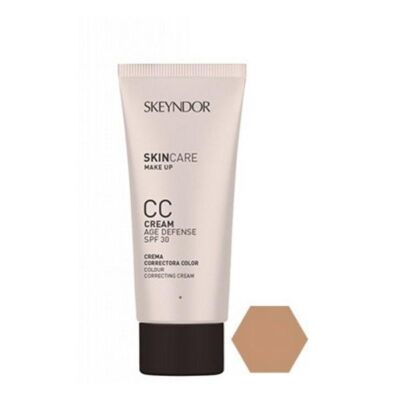 Black Friday 2022 Crema Coloranta Antirid cu Protectie SPF 30 - Skeyndor Skin Care CC Cream Age Defence SPF 30