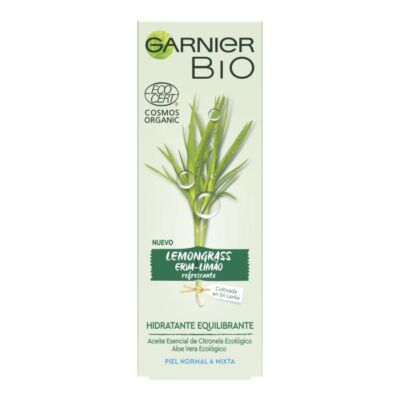 Black Friday 2022 Crema Faciala Hidratanta cu Lemongrass pentru Piele Normala si Mixta - Garnier Bio Lemongrass Hidratante Equilibrante Piel Normal A Mixta