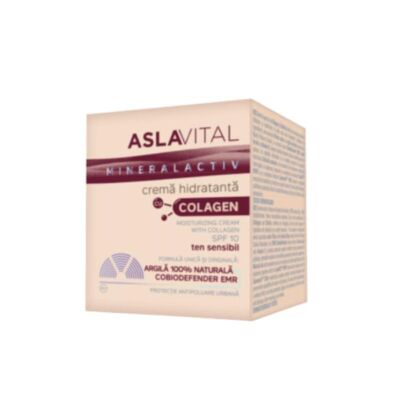 Black Friday 2022 Crema Hidratanta cu Colagen - Aslavital Mineralactiv SPF 10