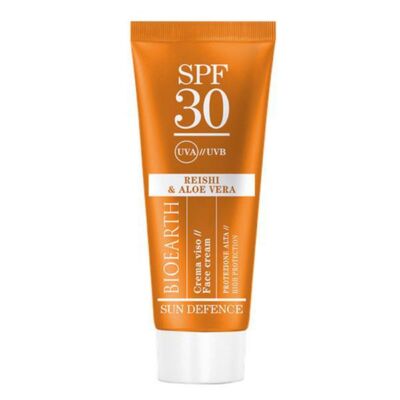 Black Friday 2022 Crema Solara pentru Ten Protectie Ridicata SPF30 cu Ganoderma si Aloe Sun Defence Bioearth