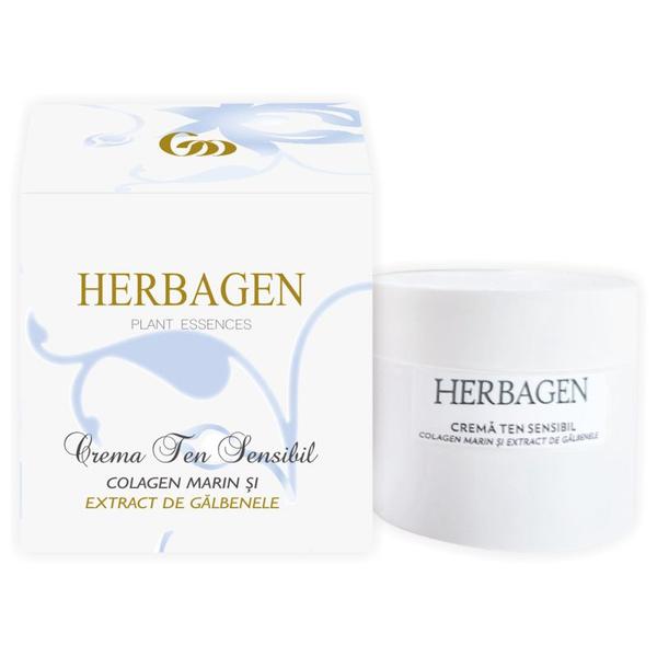 Black Friday 2022 Crema Ten Sensibil cu Colagen Marin si Extract de Galbenele Herbagen