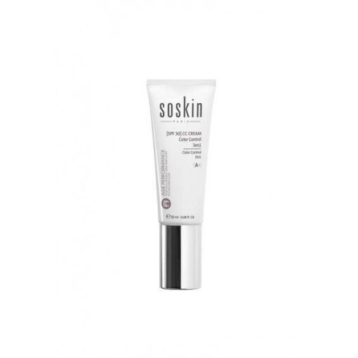 Black Friday 2022 Crema anti ageing Soskin CC cream beige Spf 30