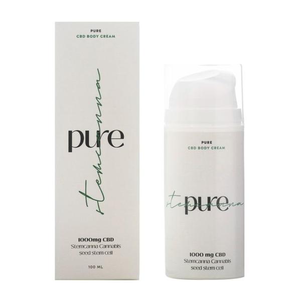 Black Friday 2022 Crema de Corp Stemcanna cu CBD si Celule Stem din Seminte de Canabis - Pure 1000mg CBD Stemcanna Cannabis Seed Stem Cell Body Cream