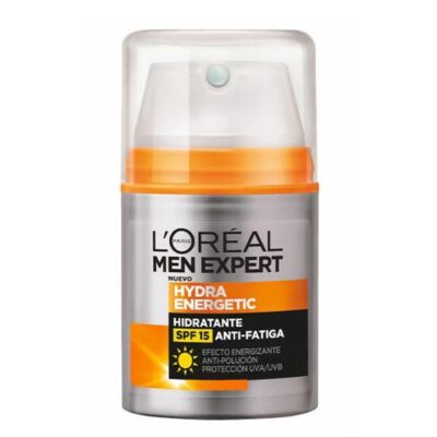 Black Friday 2022 Crema de Fata pentru Barbati cu SPF 15 - L'Oreal Paris Men Expert Hydra Energetic Anti-Fatiga SPF15