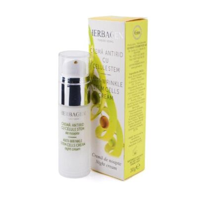 Black Friday 2022 Crema de Noapte Antirid cu Celule Stem Herbagen