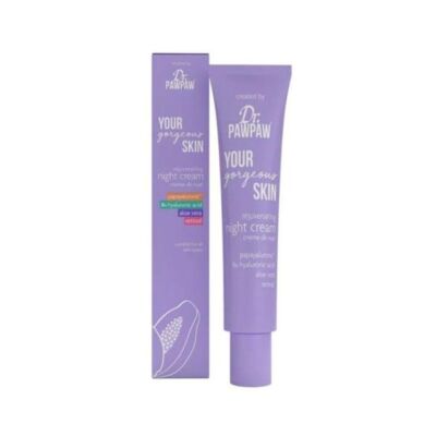 Black Friday 2022 Crema pentru Noapte Vegana Reparatoare cu Papayaluronic - Dr PawPaw Your Gorgeous Skin