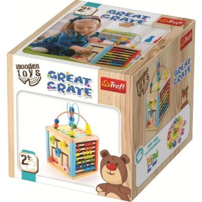 Black Friday 2024 Cub mare educativ din lemn