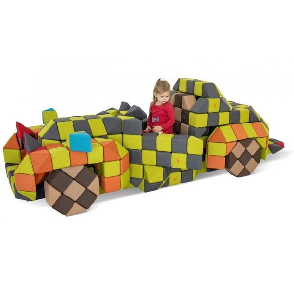 Black Friday 2025 Cuburi Magnetice JollyHeap PARTY 500 blocuri 4 forme