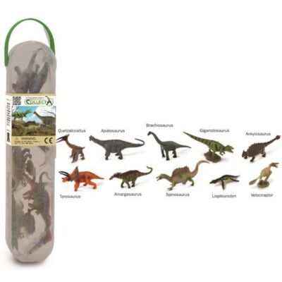 Black Friday 2022 Cutie cu 10 minifigurine Dinozauri set 2