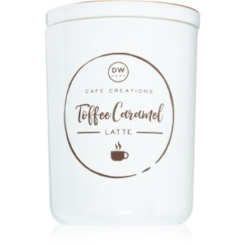 Black Friday DW Home Cafe Creations Toffee Caramel Latte lumânare parfumată