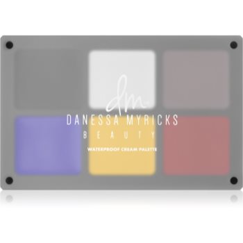 Black Friday Danessa Myricks Beauty Waterproof Cream Palette paleta pentru fata multifunctionala rezistent la apa