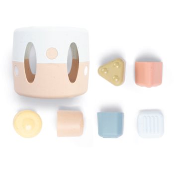 Black Friday 2022 Dantoy Tiny Bio Shape Sorter jucărie interactivă cu piese care se pot insera