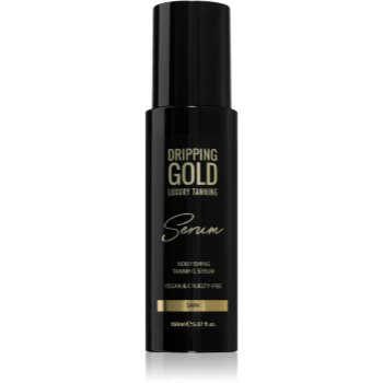 Black Friday Dripping Gold Luxury Tanning Serum produs bronzare corp si fata