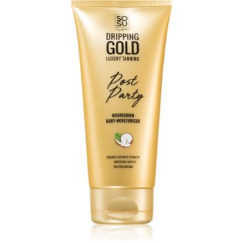 Black Friday 2022 Dripping Gold Post Party crema de corp hidratanta pentru un bronz de lunga durata